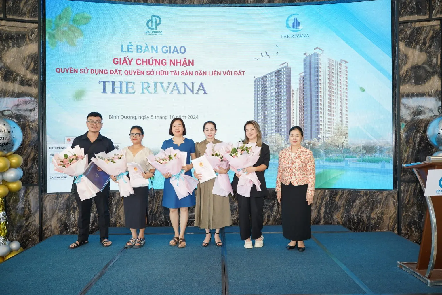 Bàn giao sổ hồng The Rivana